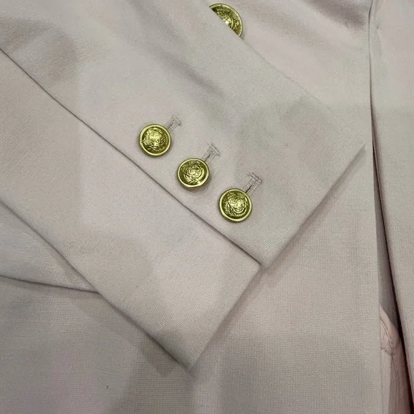 Lane Bryant Pink Blazer with Gold Buttons - Picture 5 of 7